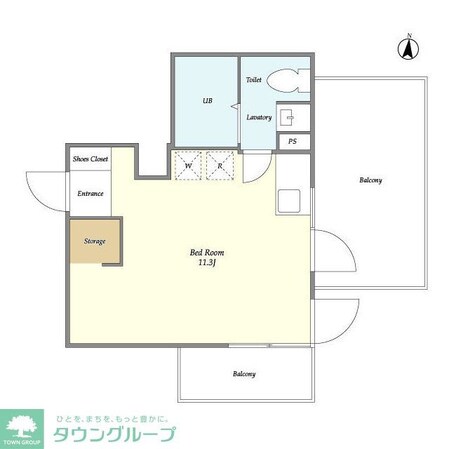 ヴィラ・ハーモニー不動前の物件間取画像